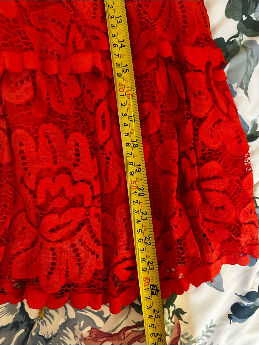 NWT Maeve Red Mini Dress Anthropologie - Picture 14 of 14